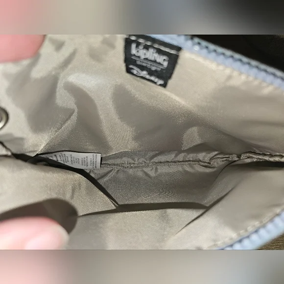 Disney Kipling 90 Years of Mickey Mouse Large Pouch Crossbody Purse NWOT - Picture 6 of 11